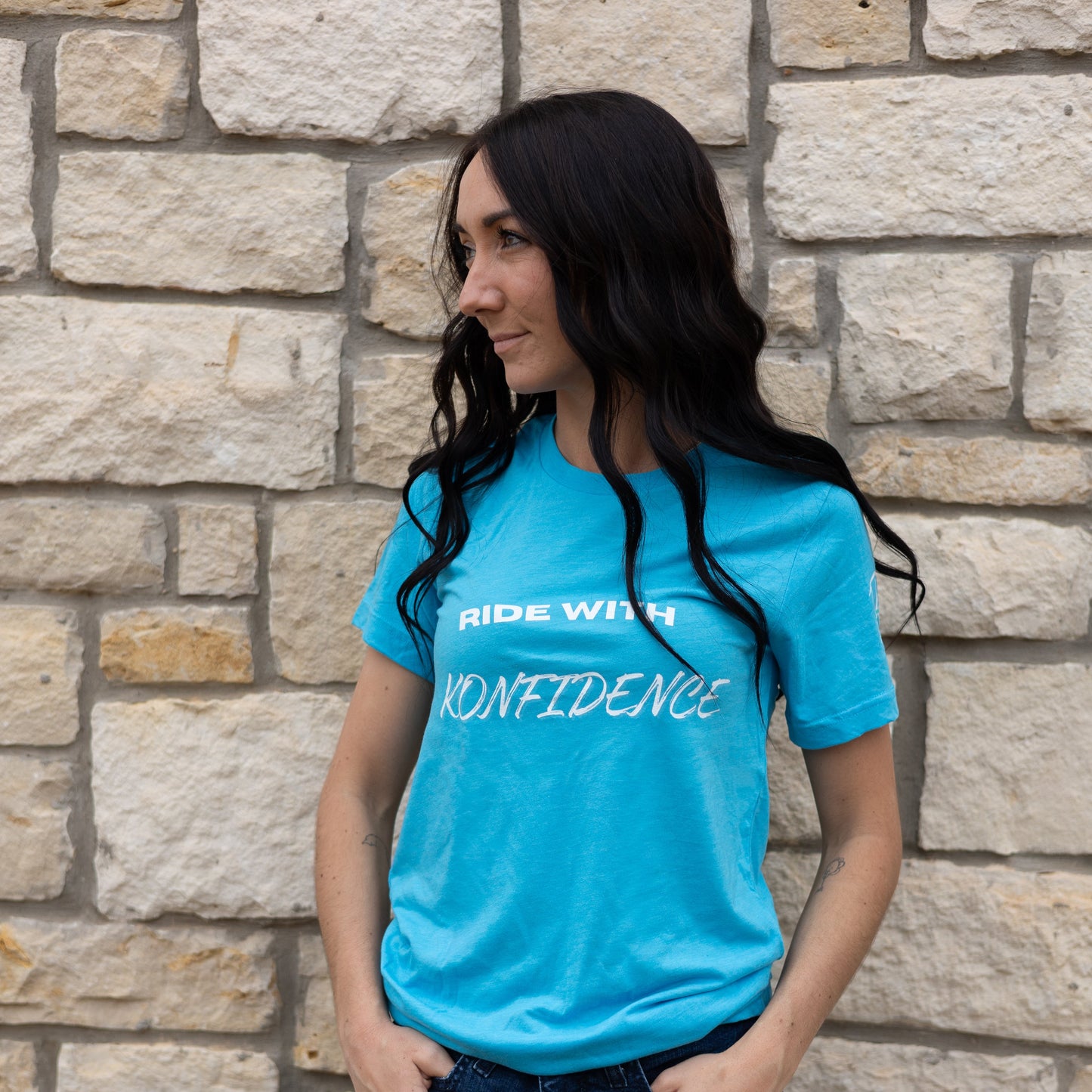 Ride with Konfidence-Short sleeve t-shirt