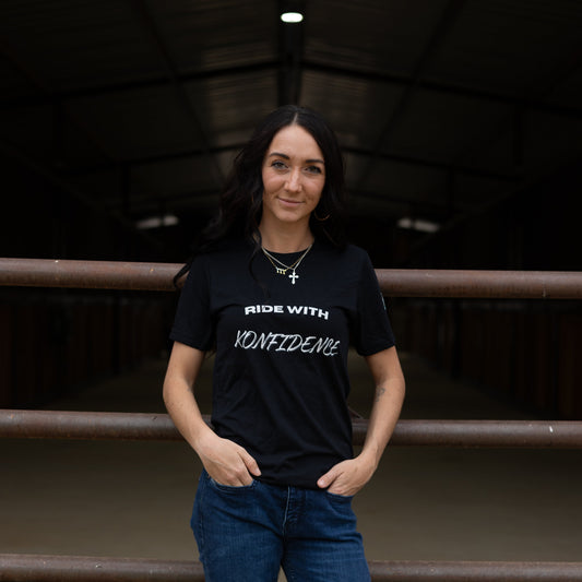 Ride with Konfidence-Short sleeve t-shirt