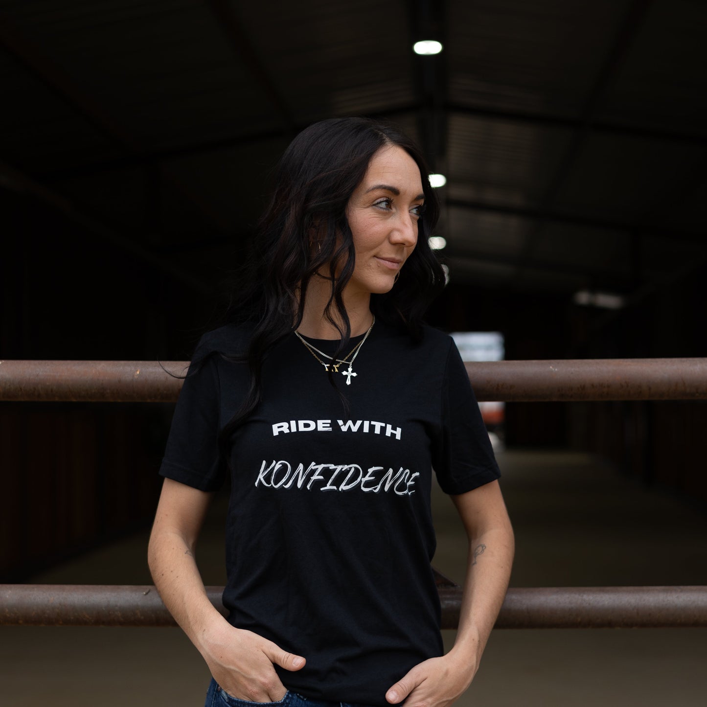 Ride with Konfidence-Short sleeve t-shirt